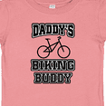 thumbnail image 4 of Inktastic Daddys Biking Buddy Boys or Girls Baby T-Shirt, 4 of 5