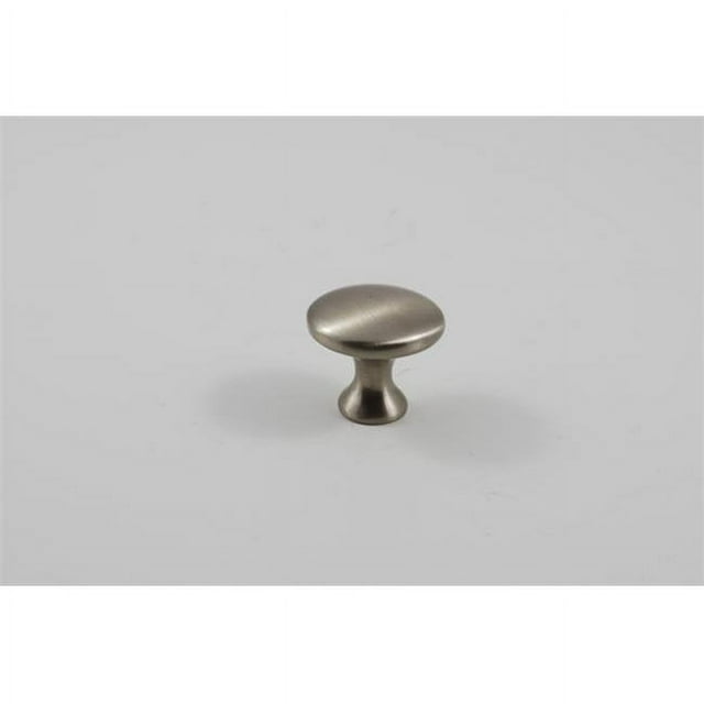 Residential Essentials 10295SN Champignon Armoire Bouton- Nickel Satiné