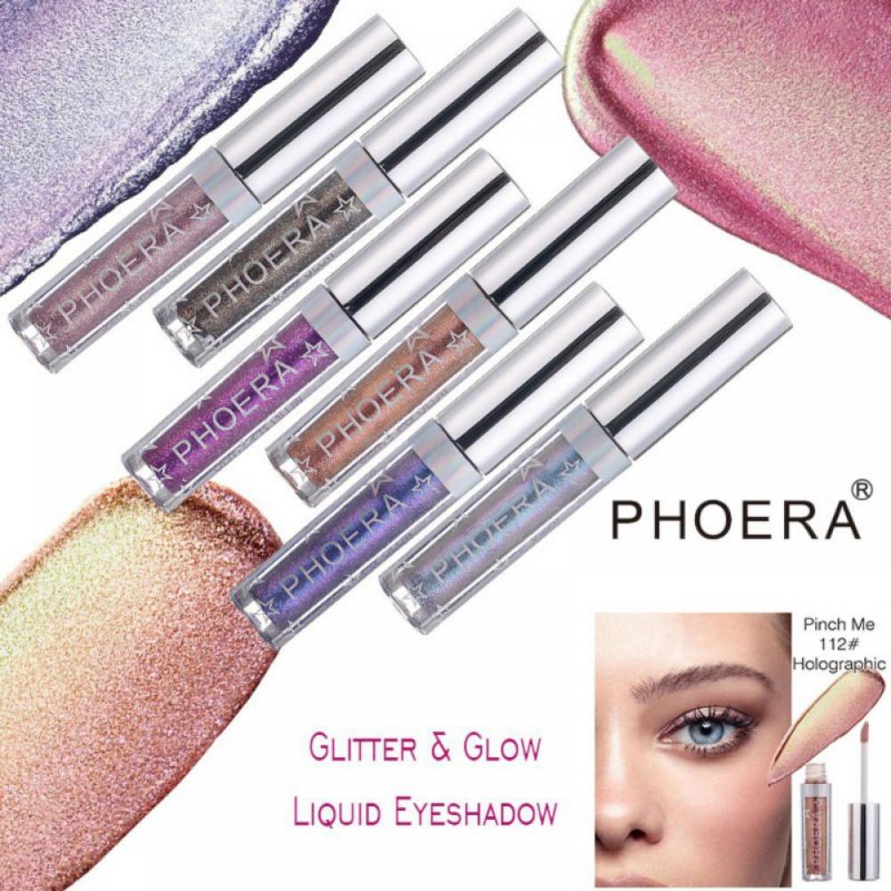 Prettyui 12 Colors Shimmer Glitter Liquid Eyeshadow Long Lasting Waterproof Shining Eye Shadow - image 5 of 5