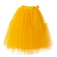 thumbnail image 3 of Women Tutu Skirt Womens Teen Layered Tulle Tutu Skirt Women Girls Tutu Skirt Elastic Tulle Tutus Women's Girls Party Favor Dance Tulle Skirts Holiday Tutus for Women and Girls, 3 of 4