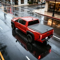 Retractable Truck Bed Tonneau Cover Compatible with 2016 2017 2018 2019 2020 2021 2022 2023 2024 Tacoma (5'/60") Retractable Hard Truck Bed Cover Password Lock