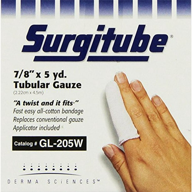 Surgitube Tubular Gauze White (7/8)"
