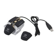 Morzzor High-End Wired 4000dpi Optical Gaming Mouse Metal Mechanical Macro Programming For PC l aptop Computer