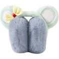 thumbnail image 1 of LinYooLi Cache-Oreilles Moelleux pour Femmes Hiver Chaud Cache-Oreilles Pliables Mignons avec Nœud, 1 of 3