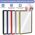 thumbnail image 2 of Magnetic Aluminum Card Holder for PSA Graded Cards,Slab Protector with UV Resistant Glass for PSA CGC Standard Trading Cards, 2 of 8