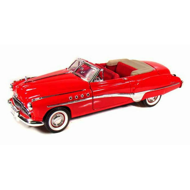 1949 Buick Roadmaster Convertible, Red - Motormax 73116 - 1/18 scale ...