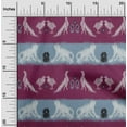 thumbnail image 1 of oneOone Polyester Lycra Fabric Stripe|Bird & Monkey Ikat Print Fabric BTY 56 Inch Wide, 1 of 3
