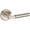 Lifetime Polished Nickel, variant on Baldwin PVRIDSRR112 Riddling Privacy Door Lever Set - Bronze
