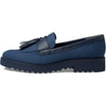 thumbnail image 2 of Franco Sarto Women's L-Carolynn 9 Lug Sole Loafers Navy Fabric 13M, 2 of 5