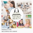 thumbnail image 3 of DouZhe Lunch Bags for Women and Men, Funny Car Doodles Prints Reusable Portable Insulated Cooler Waterproof Lunch Tote Bag for Travel Work School Picnic, 3 of 7