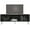 Black, variant on Frizz Mid-Century Modern TV Stand for up to 70 Inches TV - Black