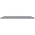 thumbnail image 2 of vidaXL Floating Wall Shelves 2 pcs Grey 120x23.5x3.8 cm MDF, 2 of 5