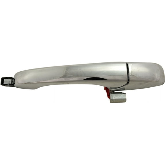 Exterior Door Handle Compatible with 2008-2020 Dodge Grand Caravan Front or Rear, Passenger Side Chrome