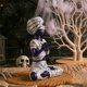 thumbnail image 4 of Halloween Purple Mummy Tabletop Decoration Halloween Skull Man Resin Decorative Crafts, 4 of 6