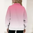 thumbnail image 5 of Women’s Long Sleeve Half Zip Hoodie Pullover Casual Loose Fit Sweatshirt for Everyday Wear, 5 of 5