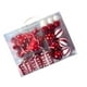 thumbnail image 4 of 38 adornos colgantes para árbol de Navidad, decoración navideña para Año Nuevo, fiestas y bodas. Rojo y blanco, 4 of 9
