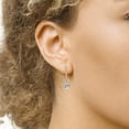 thumbnail image 2 of IGI Certified 1.50 Ct Princess Cut Diamond Drop Earrings – 18K Yellow Gold | Women's Earrings, 2 of 4
