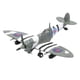 thumbnail image 1 of Modelo de avión a escala 1:48, colección DIY, juguete para armar, juguete hecho a mano, decoración de escritorio, avión Gris, 1 of 9