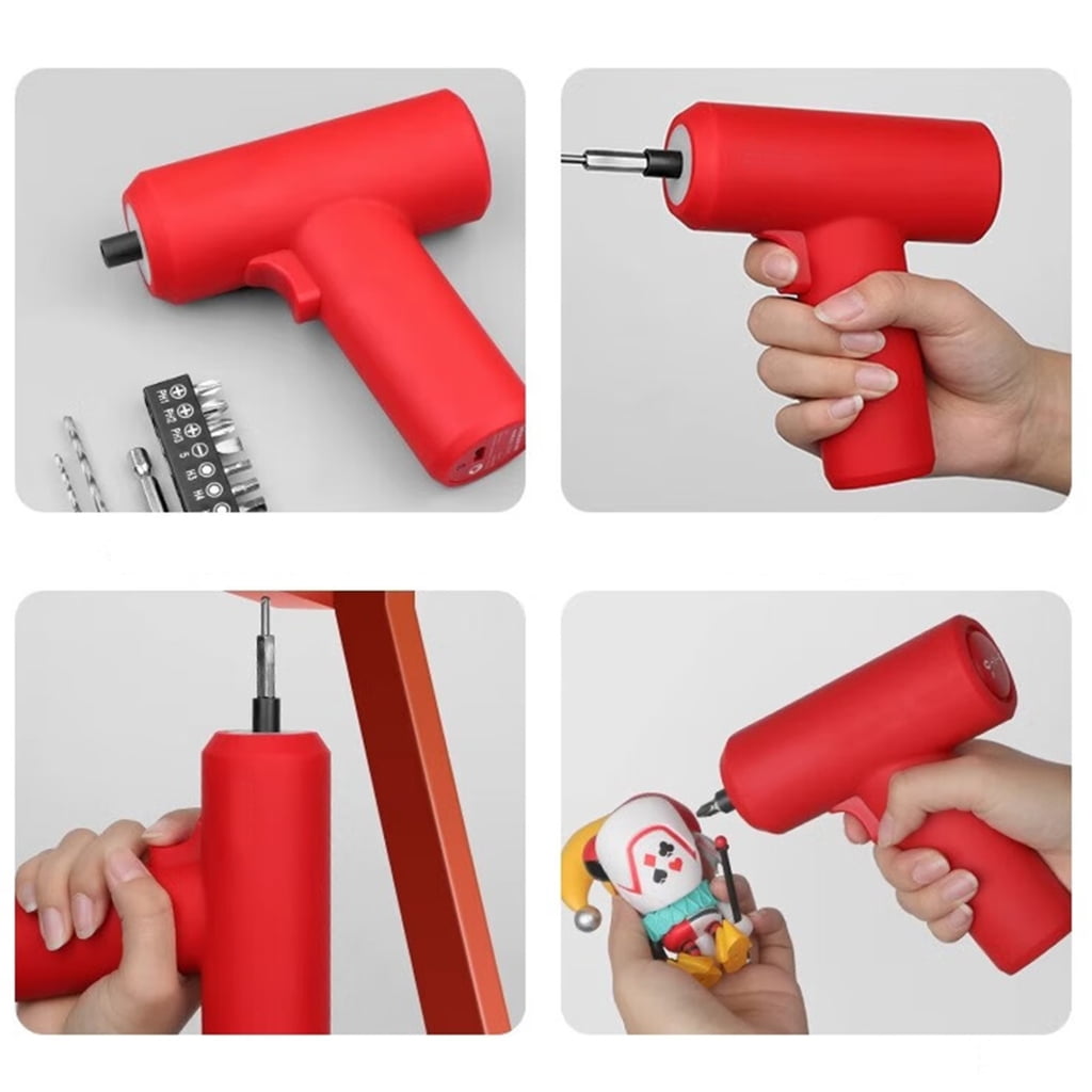 MOMOJIA Convenient Electric Screwdriver Easy Gear Switching User Friendly Screwdrivers