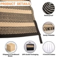 thumbnail image 2 of Kzaei Waterproof Outdoor Rug, 5'x8' Reversible Plastic Camping Area Rugs, Black & Brown, 2 of 8