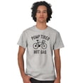 thumbnail image 4 of Bicycle Pump Tires Not Gas Eco Biker Men's Graphic T Shirt Tees Brisco Brands L, 4 of 4