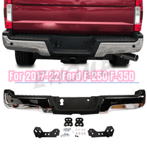 Rear Step Bumper Assembly For 2017-2019 Ford F-250 F-350 Super Duty w/ Park