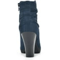 thumbnail image 3 of White Mountain Womens Spade Faux Leather Almond Toe Ankle Boots, 3 of 3