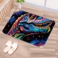 thumbnail image 5 of Dinosaur Polyester Non-Slip Machine Washable Outdoor Floor Rug Chair Rugs Bath Rugs, 5 of 6