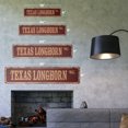 thumbnail image 2 of TEXAS LONGHORN Vintage Aluminum Street Sign cattle beef farmer farm ranch rustic metal tin | Indoor/Outdoor |  30" Wide, 2 of 4