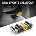 thumbnail image 5 of Car Tire Valve Cap Replacement 5pcs/set Accessories Air Valve Stem Anti-theft For Motorcycles Bikes High-Quality, 5 of 7