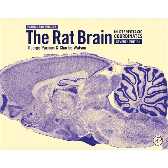 The Rat Brain in Stereotaxic Coordinates, (Hardcover)