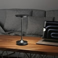 thumbnail image 5 of LED Cordless Table Lamp Rechargeable - Outdoor 6000mAh Battery Operated Portable Table Lights 3 Color Stepless Dimming Table Lamps with Memory Function for Patio Restaurant Dining Black, 5 of 14