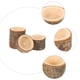 thumbnail image 5 of 3 candelabros de madera para escritorio, candelabros decorativos para velas de té., 5 of 7