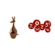 thumbnail image 1 of Escultura De Madera Para Recuerdo De Fiesta Y Adorno De Bendición De Abanico De Papel De Año Nuevo Chino Para Decoración Festiva De Estantería De Dormitorio Y Pared., 1 of 8