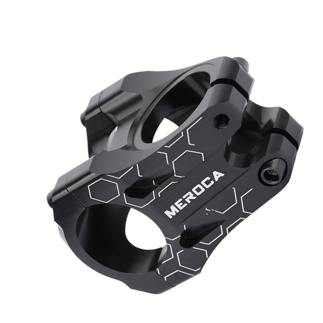 Naiovety Vástago corto para bicicleta, pieza de repuesto Universal, accesorio para ciclismo al aire libre, fijador de manillar, bicicletas, vástagos Ciclismo Negro Naiovety OD024465-01