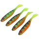 thumbnail image 3 of Señuelos De Pesca De Colores Dobles, PVC Flexible, Realistas, Prácticos Señuelos Artificiales De Cola En T, Prácticos Para Atraer Peces, 3 of 7