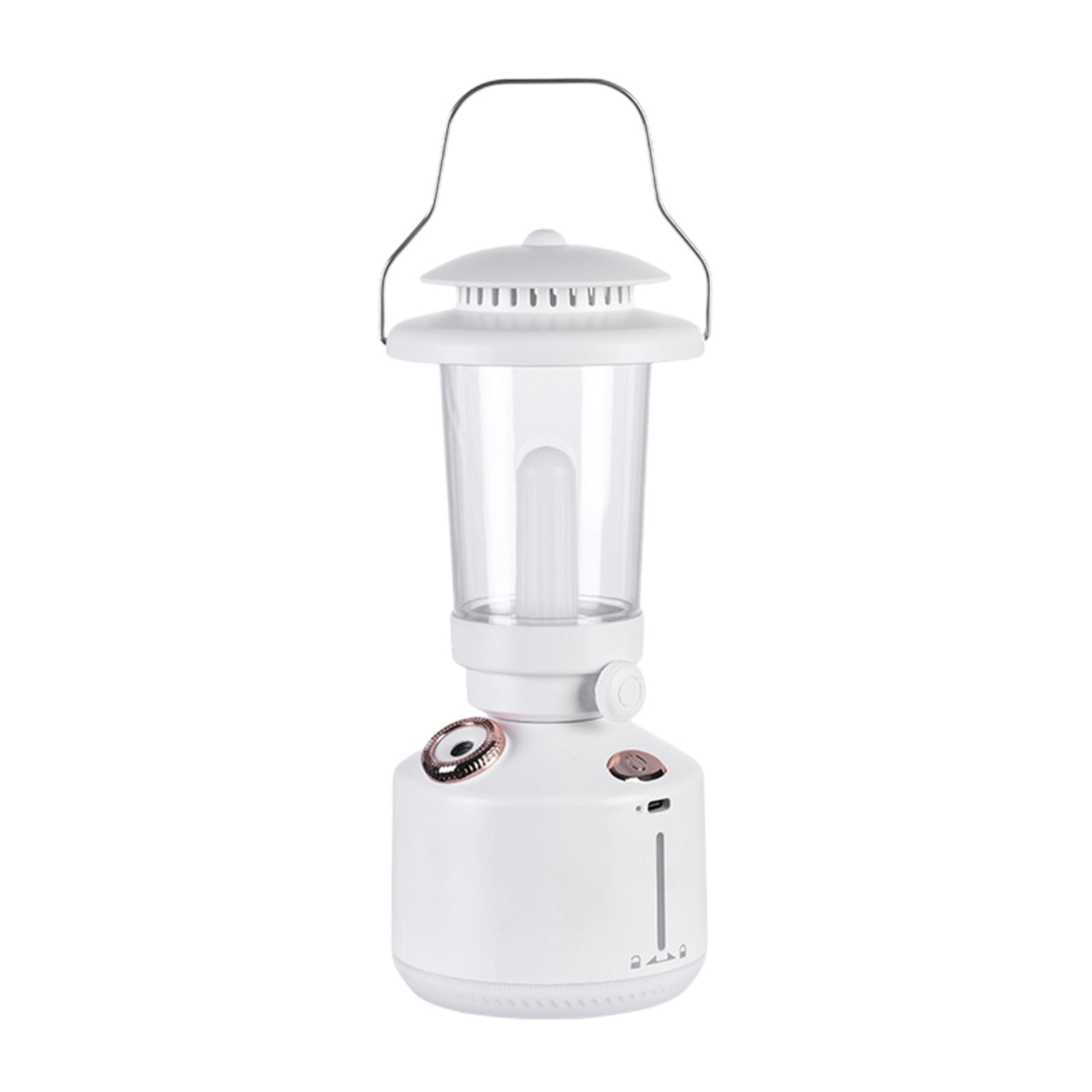 Portable Humidifier with Dimmable Light, 260ML Kerosene Lamp Hanging Cool Mist Humidifiers, 2 Spray Modes, USB Charging Wireless, for Bedroom Indoor Outdoor Camping