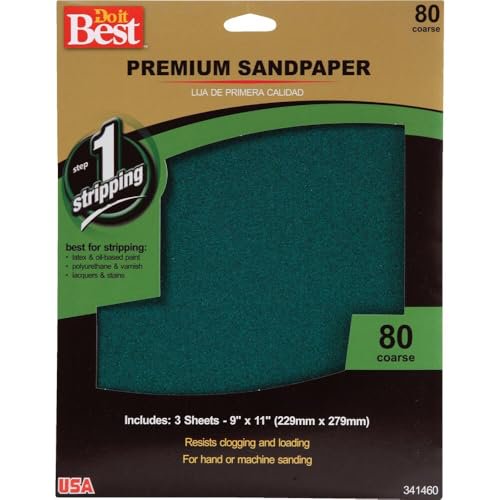 80g Premium Sandpaper