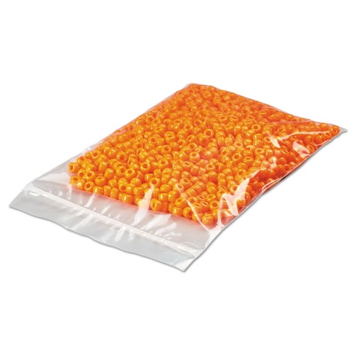 Reclosable Poly Bags, Zipper-Style Closure, 2 mil, 5 Reclosable Poly Bags, Zipper-Style Closure, 2 mil, 5