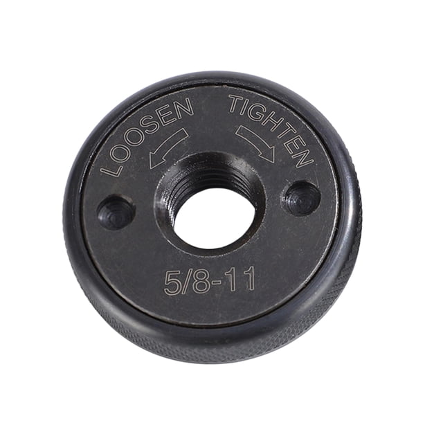 Hioecau Angle Grinder Flange Locking Nut 5/8-11 Threaded Quick Change Tool Self-Locking Secure Fit Pressure Plate