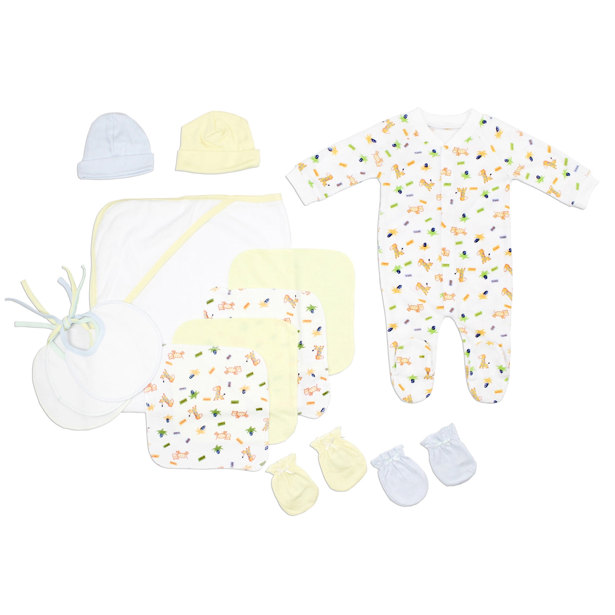 Set of 13 Stylish Newborn Baby Boy Baby Gift Set, 8"