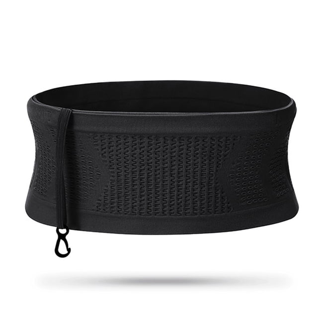 Btafrte Bolsas Invisibles para Elástica para Correr para Al Aire Libre (M Negro)