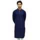 Atasi Bleu Designer Kurta Pyjama Ensemble Longue Chemise en Coton Wear-XX-Large – image 1 sur 7