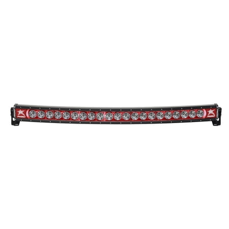 Rigid Industries 34002 Radiance Plus Backlight Curved; 40 in.; Red;