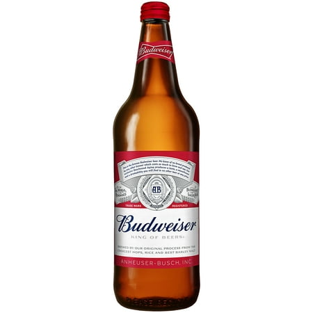 Budweiser Beer, 32 fl. oz. Bottle - Walmart.com