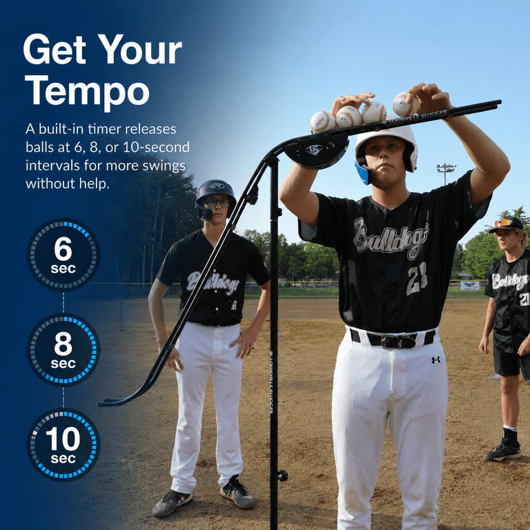 Louisville Slugger Portable Soft Toss Baseball Training Machine