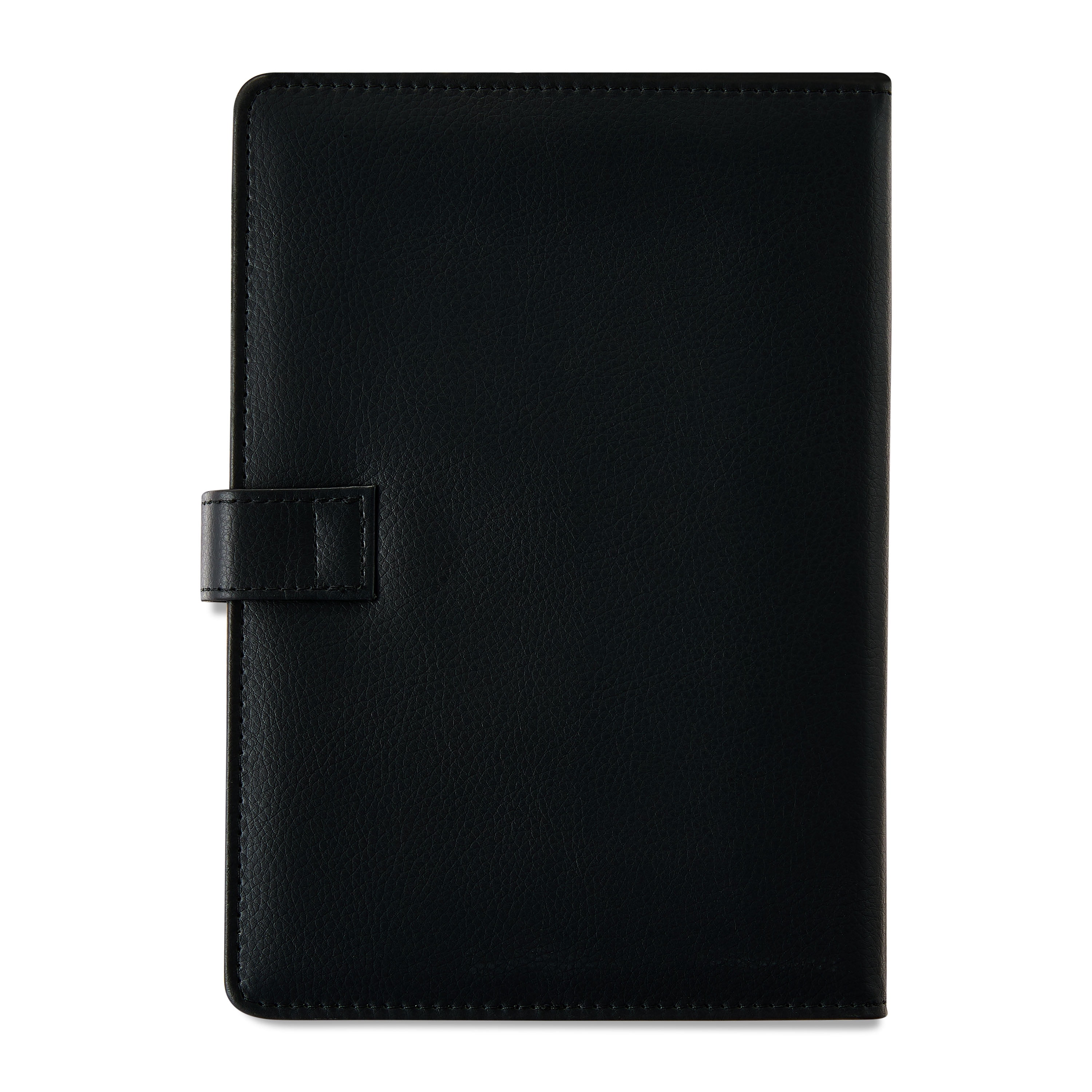 Pen+Gear Small Faux Leather Black Padfolio with Writing Pad