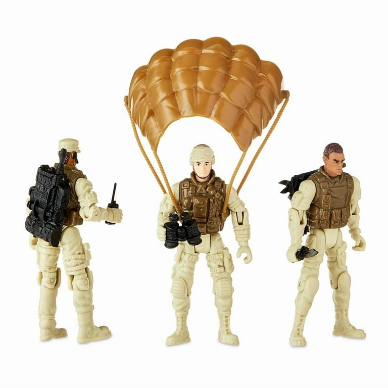 Adventure Force Giant Military Helicopter Play Set, 37 Pieces