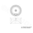 thumbnail image 6 of KITCHEN BASICS 101 Made in the USA 4 Pack (2) 6" & (2) 8" Replacement Chrome Drip Pans for Whirlpool W10278125 W10196405 W10196406, 6 of 8