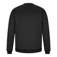 thumbnail image 4 of Jalioing Men's Pullover Shirts Solid Color Basic Long Sleeve Sweatshirts Casual Loose Crew Neck Spring Tees Tops, 4 of 7